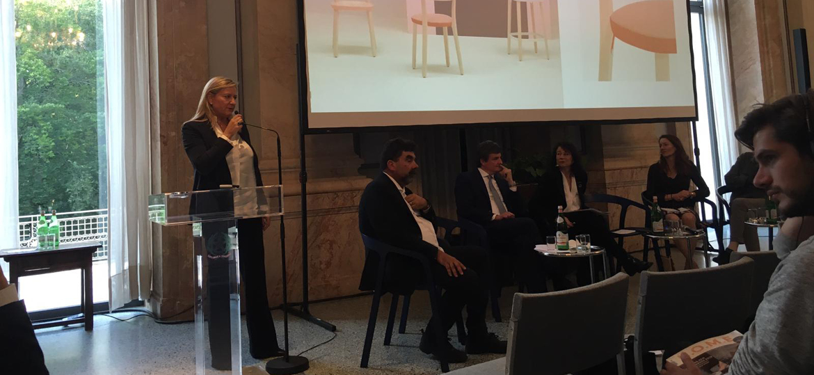 pedrali à berlin pour "design et développement durable"